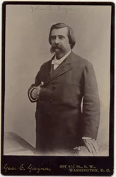 John Alexander Logan (1826-86), US-Senator und General der Unionsarmee; Foto von George C Gwynn, Washington DC